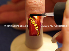 Clear nail lacquer