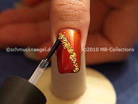 Clear nail lacquer