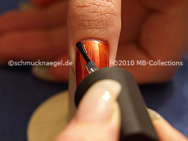Clear nail lacquer