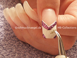 tweezers and the nail tattoos