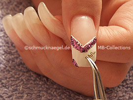 tweezers and the nail tattoos