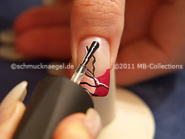 Clear nail lacquer