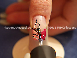 Clear nail lacquer
