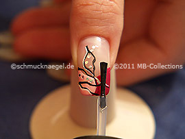 Clear nail lacquer