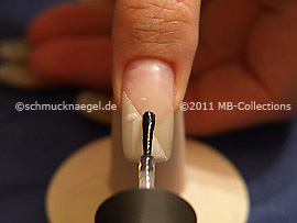 Clear nail lacquer