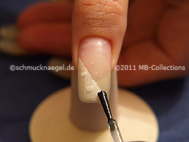 Clear nail lacquer
