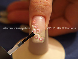 Clear nail lacquer