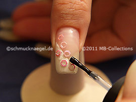 Clear nail lacquer