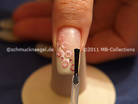 Clear nail lacquer