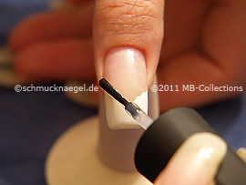 Clear nail lacquer