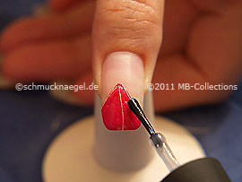 Clear nail lacquer