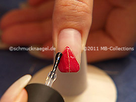 Clear nail lacquer