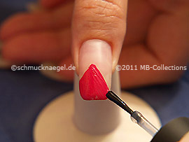 Clear nail lacquer