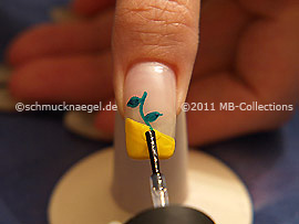 Clear nail lacquer