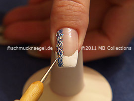 Strass stone and spot-swirl
