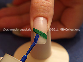 Nail lacquers in different colours
