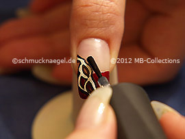Clear nail lacquer