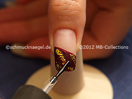 Clear nail lacquer