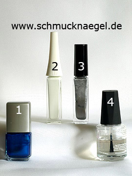 Products for the sneaker motif as fingernail decoration - Nail polish, Nail art liner