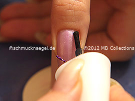 Clear nail lacquer