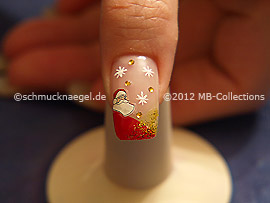 Christmas motif 21 - Nail art motif 342