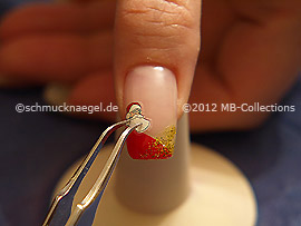 Santa Claus sticker amd tweezers