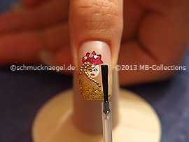 Clear nail lacquer