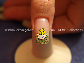 Easter motif 6: Nail art motif 354