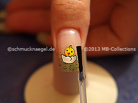 Clear nail lacquer