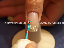 Nail art liner in different colours