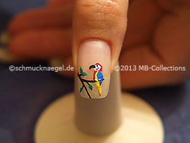 Nail art motif 357