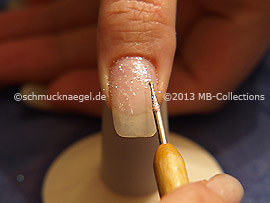 Glitter-Powder in the colour pink
