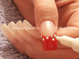 nail art pen in the colour silver