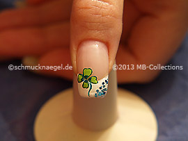 New Years Eve 7: Nail art motif 372