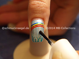 Clear nail lacquer