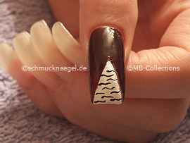 nail art liner in the colour black