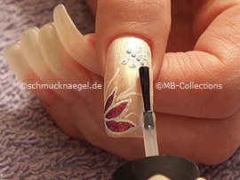 clear nail lacquer