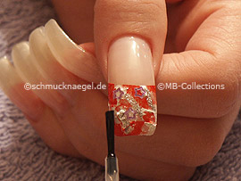 clear nail lacquer