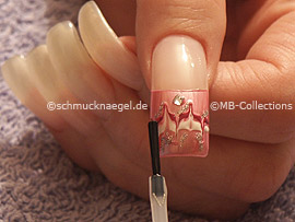 clear nail lacquer