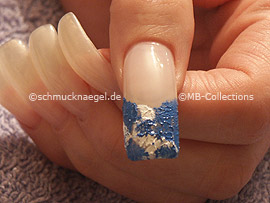 small sponge with the acrylic