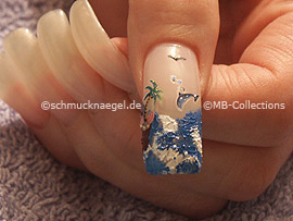 nail art liner in the colour black