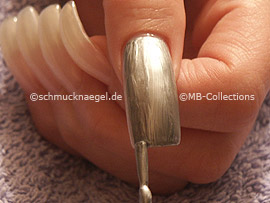 nail art pen in the colour silver