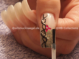Clear nail lacquer