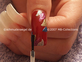 Clear nail lacquer