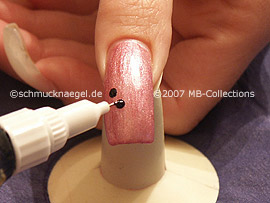 nail art pen in the colour black