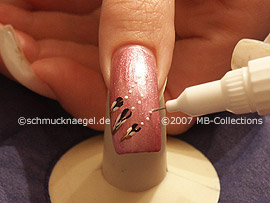 nail art pen in the colour white