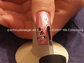 Clear nail lacquer