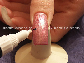 nail art pen in the colour black