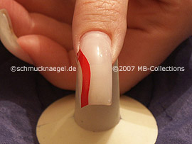 tweezers and French manicure templates