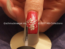 Clear nail lacquer
